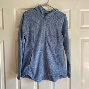 Eddie Bauer medium Heather blue sweatshirt long sleeve